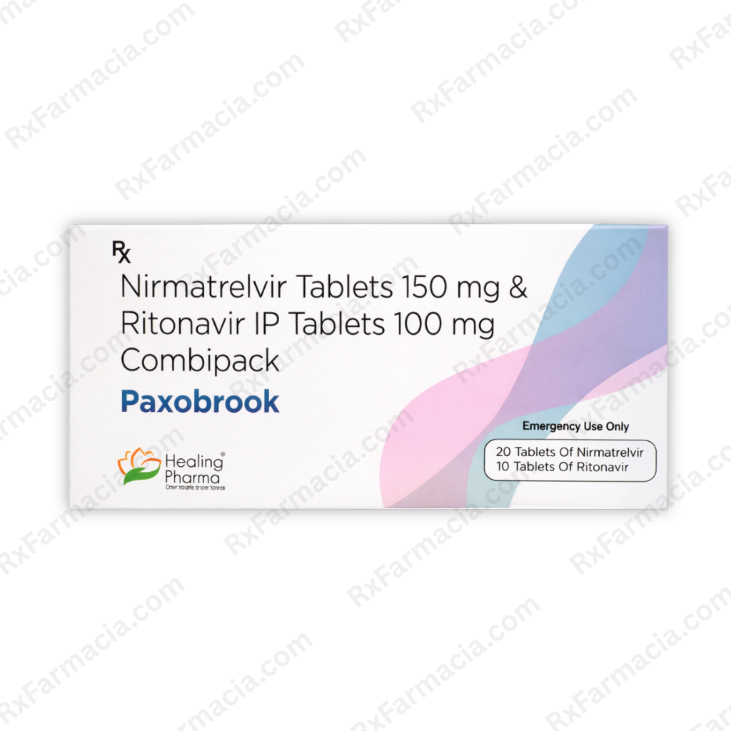Paxobrook Combipack (Nirmatrelvir 150MG & Ritonavir 100MG)- Paxlovid - Buy Online