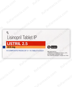 Lisinopril 2.5MG (Listril) - Buy Online
