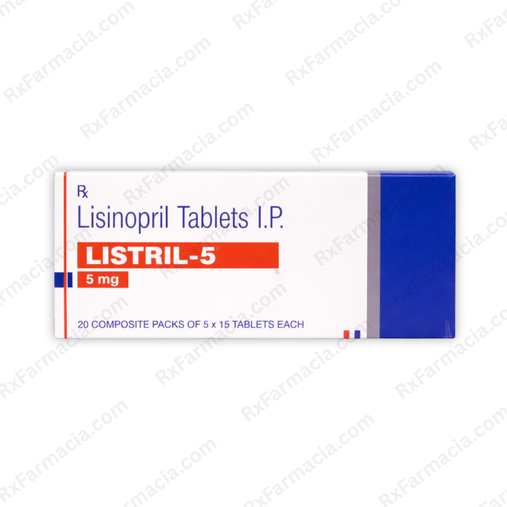 Lisinopril 5MG (Listril-5) - Buy Online