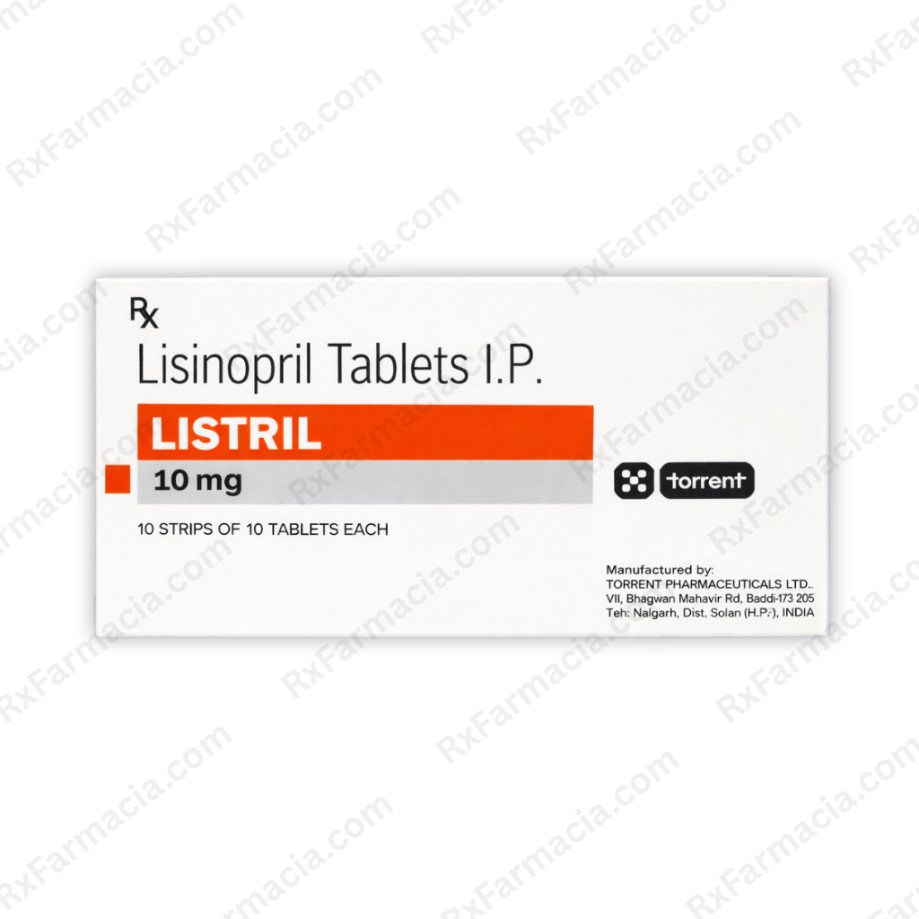 Lisinopril 10MG (Listril 10) - Buy Online