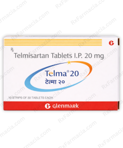 Telmisartan 20MG (Telma 20) - Buy Online