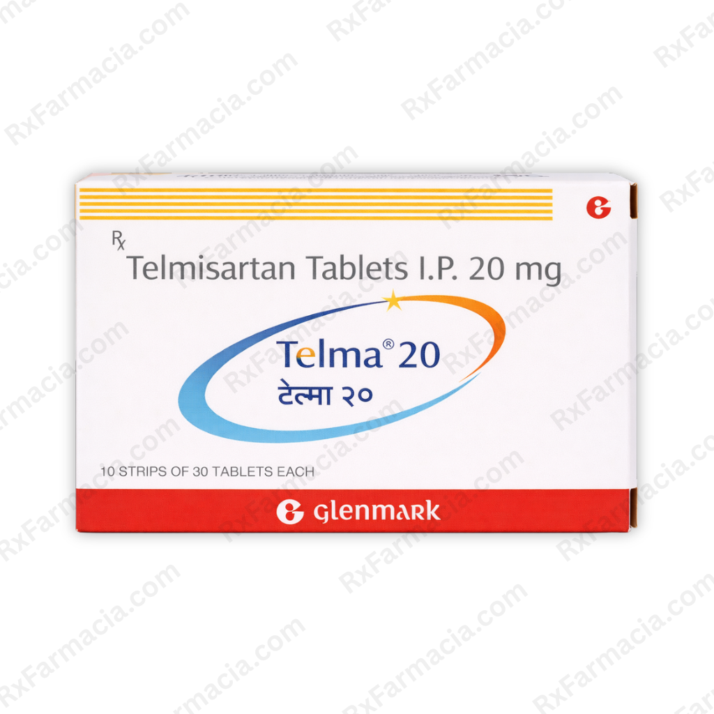 Telmisartan 20MG (Telma 20) - Buy Online