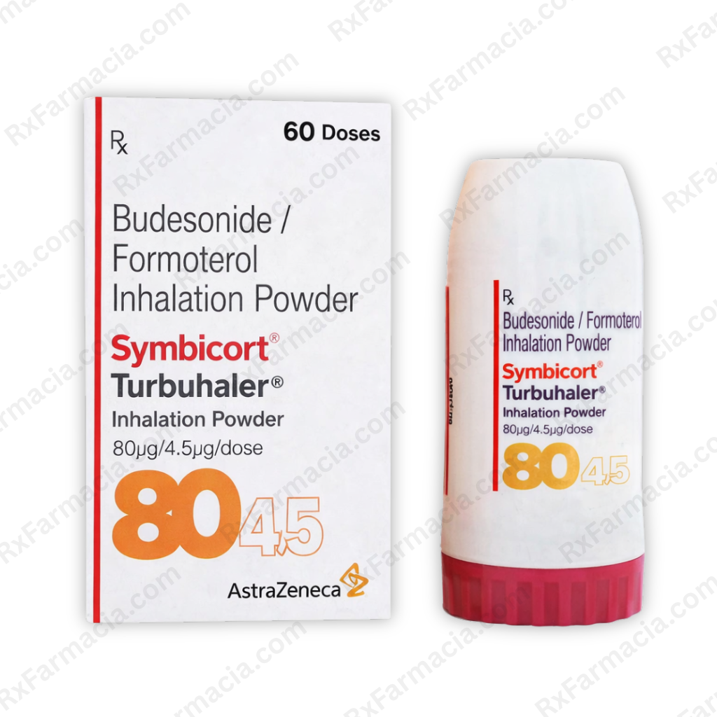 Budesonide/Formoterol 80mcg/4.5mcg (Symbicort) - Buy Online