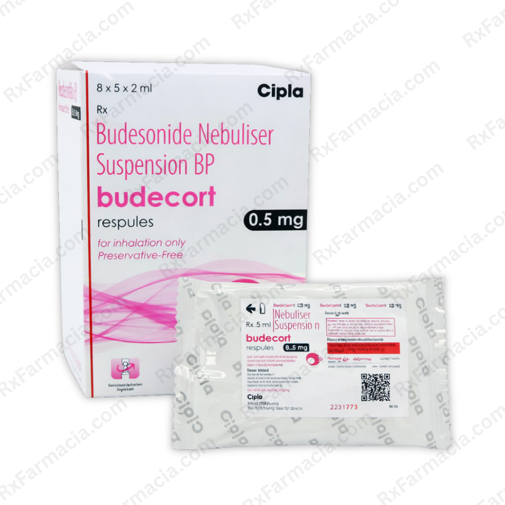 Budesonide 0.5MG respules (Budecort) - Buy Online