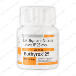 Levothyroxin 25mcg (Euthyrox)