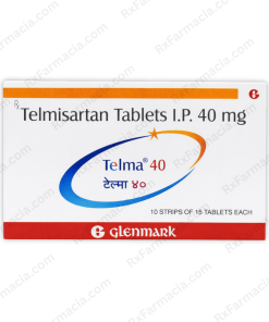 Telmisartan 40MG (Telma 40) - Buy Online