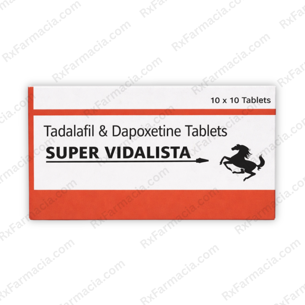 Tadalafil & Dapoxetine (Super Vidalista) - Buy Online
