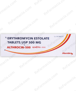 Erythromycin 500MG (Althrocin) - Buy Online