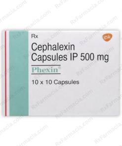 Cephalexin 500MG (Phexin) - Buy Online