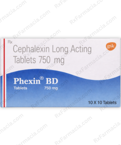 Cephalexin 750MG (Phexin BD) - Buy Online