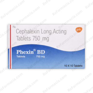 Cephalexin 750MG (Phexin BD)
