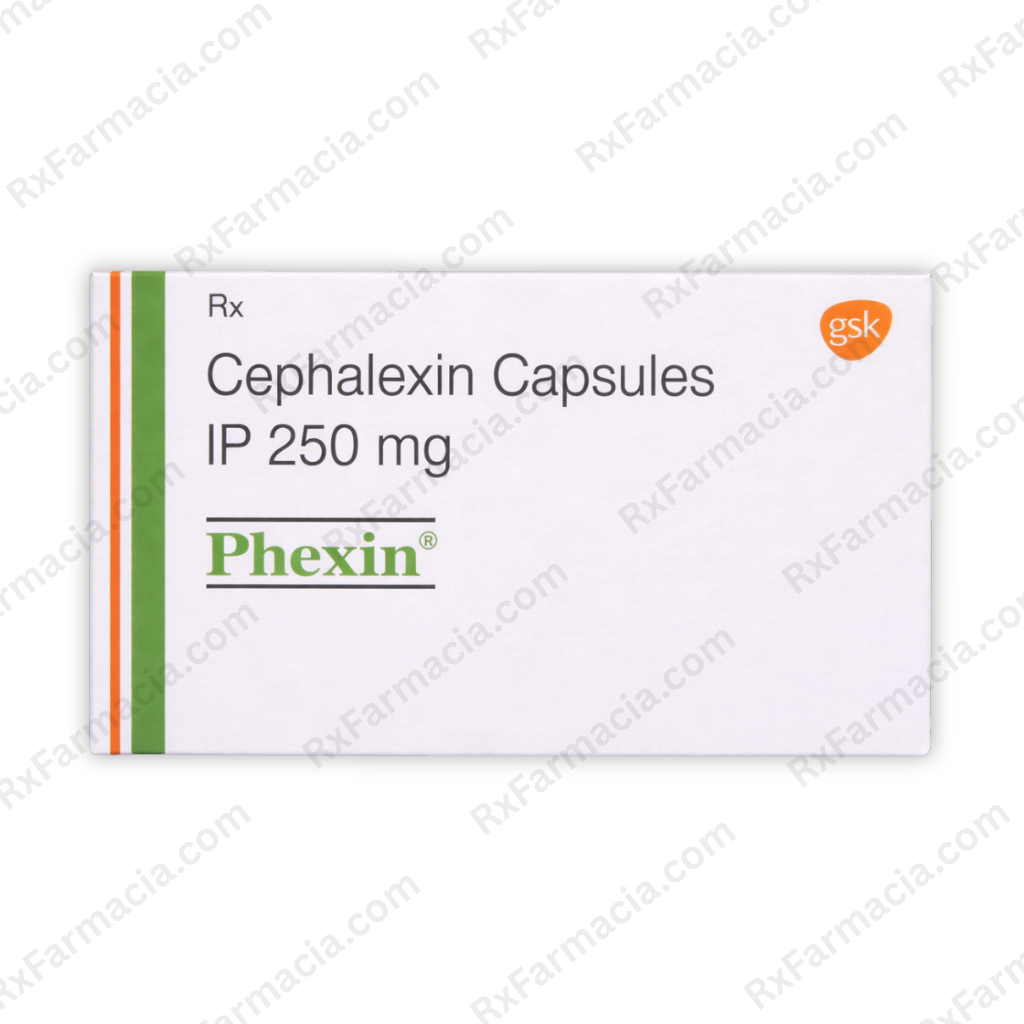 Cephalexin 250MG (Phexin) - Buy Online