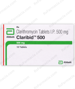 Clarithromycin 500MG (Claribid) - Buy Online
