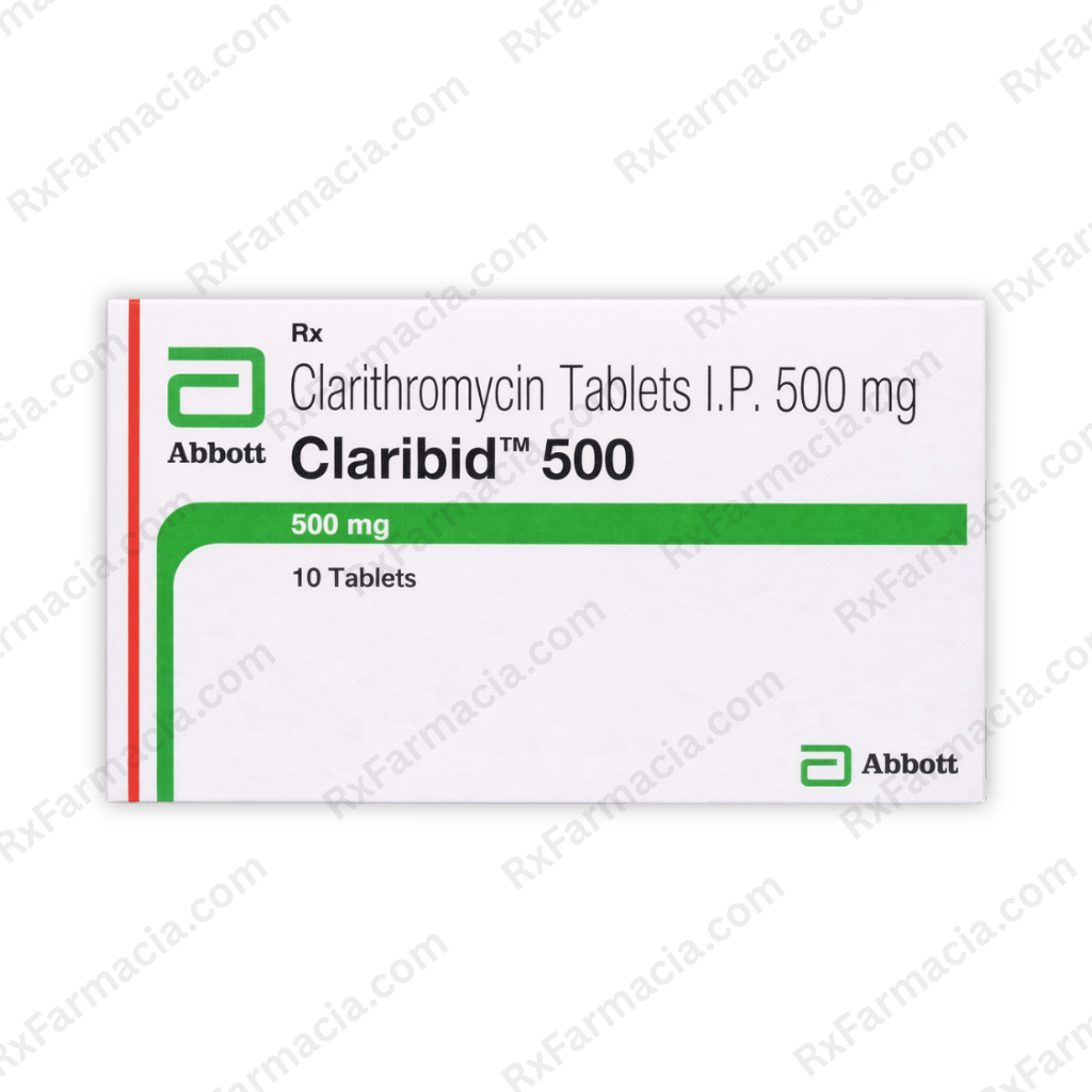 Clarithromycin 500MG (Claribid) - Buy Online