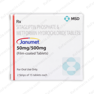 Sitagliptin & Metformin (Janumet 50mg / 500mg)