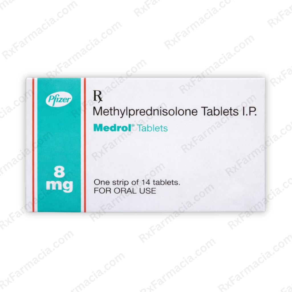 Methylprednisolone 8mg (Medrol 8) - Buy Online