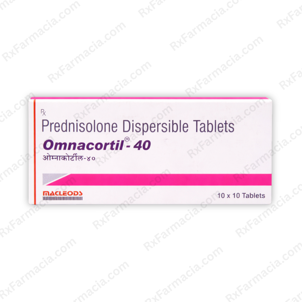 Prednisolone 40mg (Omnacortil) - Buy Online