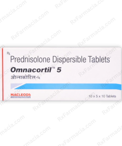 Prednisolone 5mg (Omnacortil 5) - Buy Online