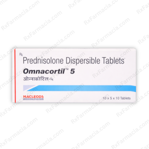 Prednisolone 5mg (Omnacortil 5)