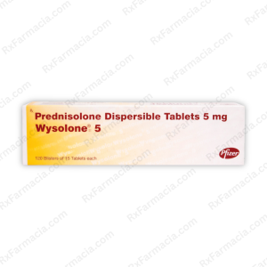 Prednisolone 5mg Tablets (Wysolone 5)