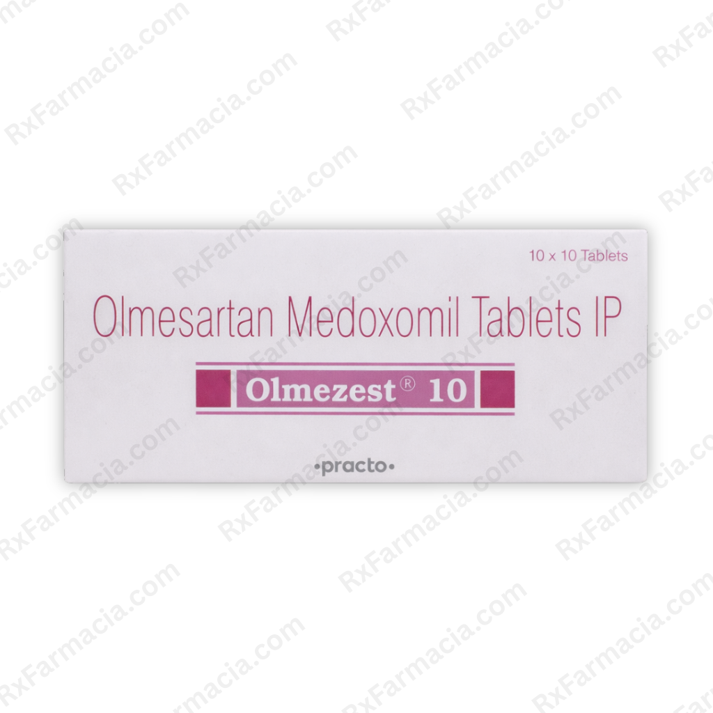 Olmesartan 10MG (Olmezest) - Buy Online