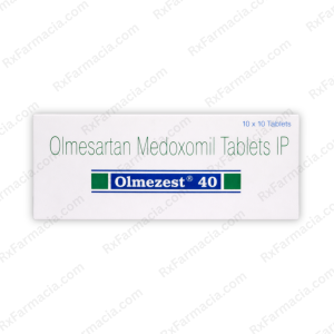 Olmesartan 40MG (Olmezest)