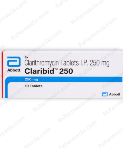 Clarithromycin 250MG (Claribid) - Buy Online