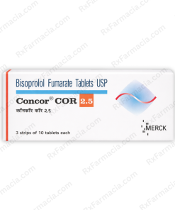 Bisoprolol Fumarate 2.5MG (Concor COR) - Buy Online