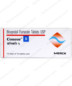 Bisoprolol Fumarate 5MG (Concor COR) - Buy Online