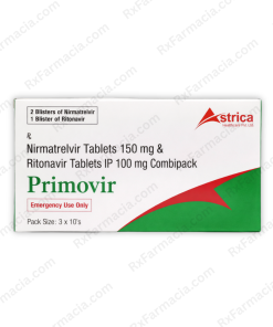 Primovir (Nirmatrelvir 150MG & Ritonavir 100MG) - Buy Online