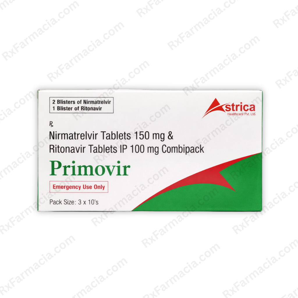 Primovir (Nirmatrelvir 150MG & Ritonavir 100MG) - Buy Online