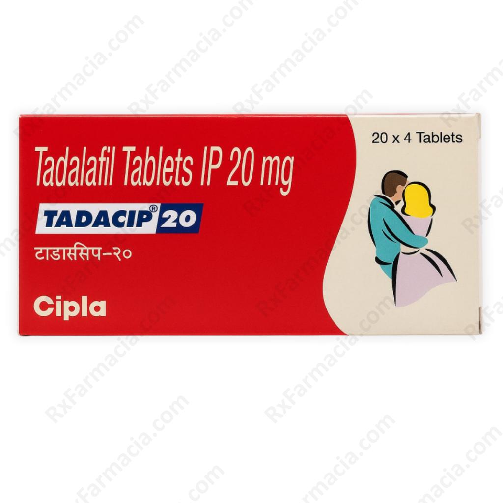 Tadalafil 20MG (Tadacip 20) - Buy Online