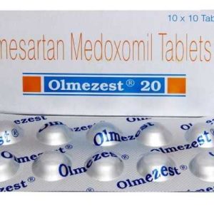 Olmesartan 20MG (Olmezest)