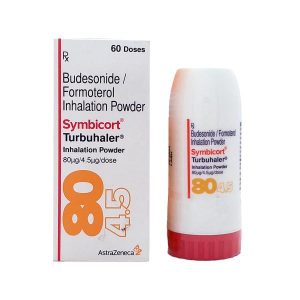 Budesonide/Formoterol 80mcg/4.5mcg (Symbicort)