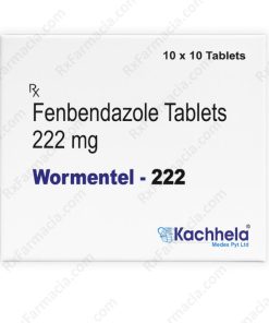 Fenbendazole 222MG Human (Wormentel 222) - Buy Online