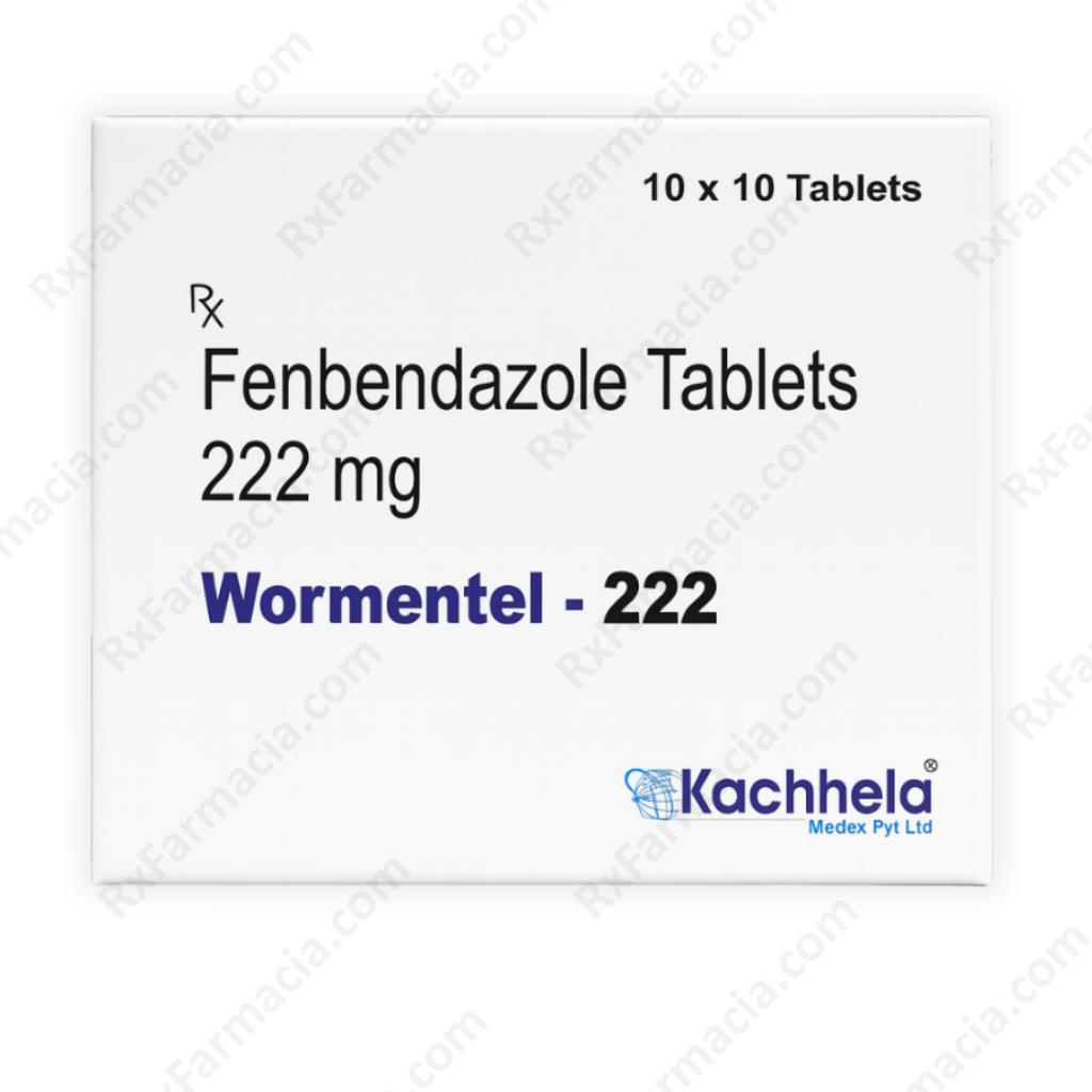 Fenbendazole 222MG Human (Wormentel 222) - Buy Online