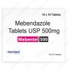 Mebendazole 500 Mg (Mebentel 500) - Buy Online