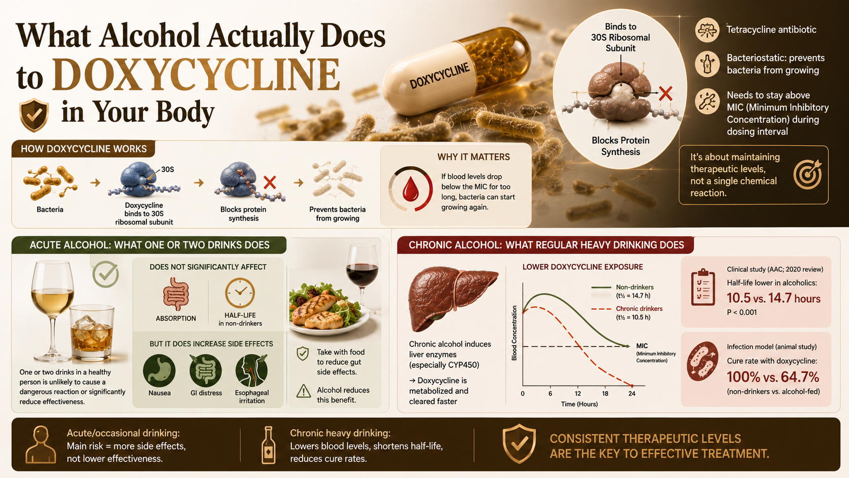 what alcohol actually does to doxycycline | RxFarmacia