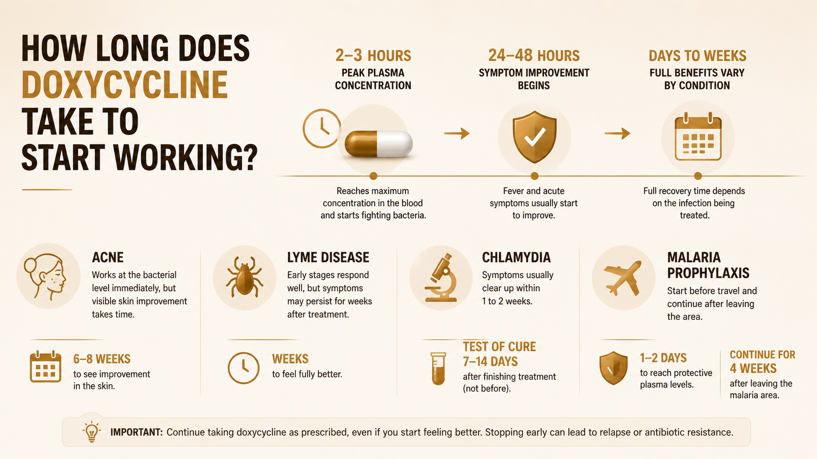 how long does doxycycline take to start working | RxFarmacia