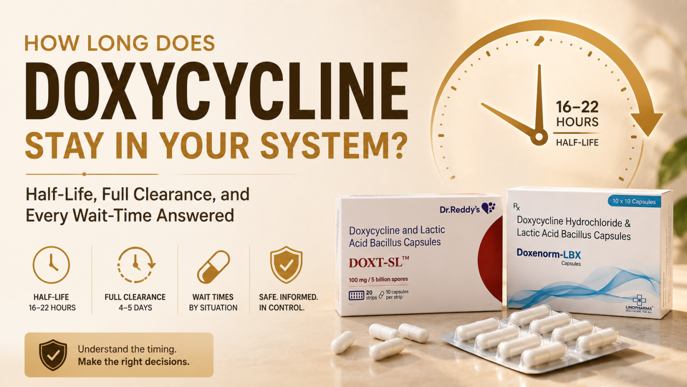 How Long Does Doxycycline Stay in Your System | RxFarmacia