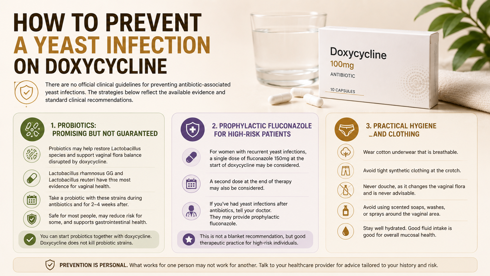 how to prevent yeast infection | RxFarmacia