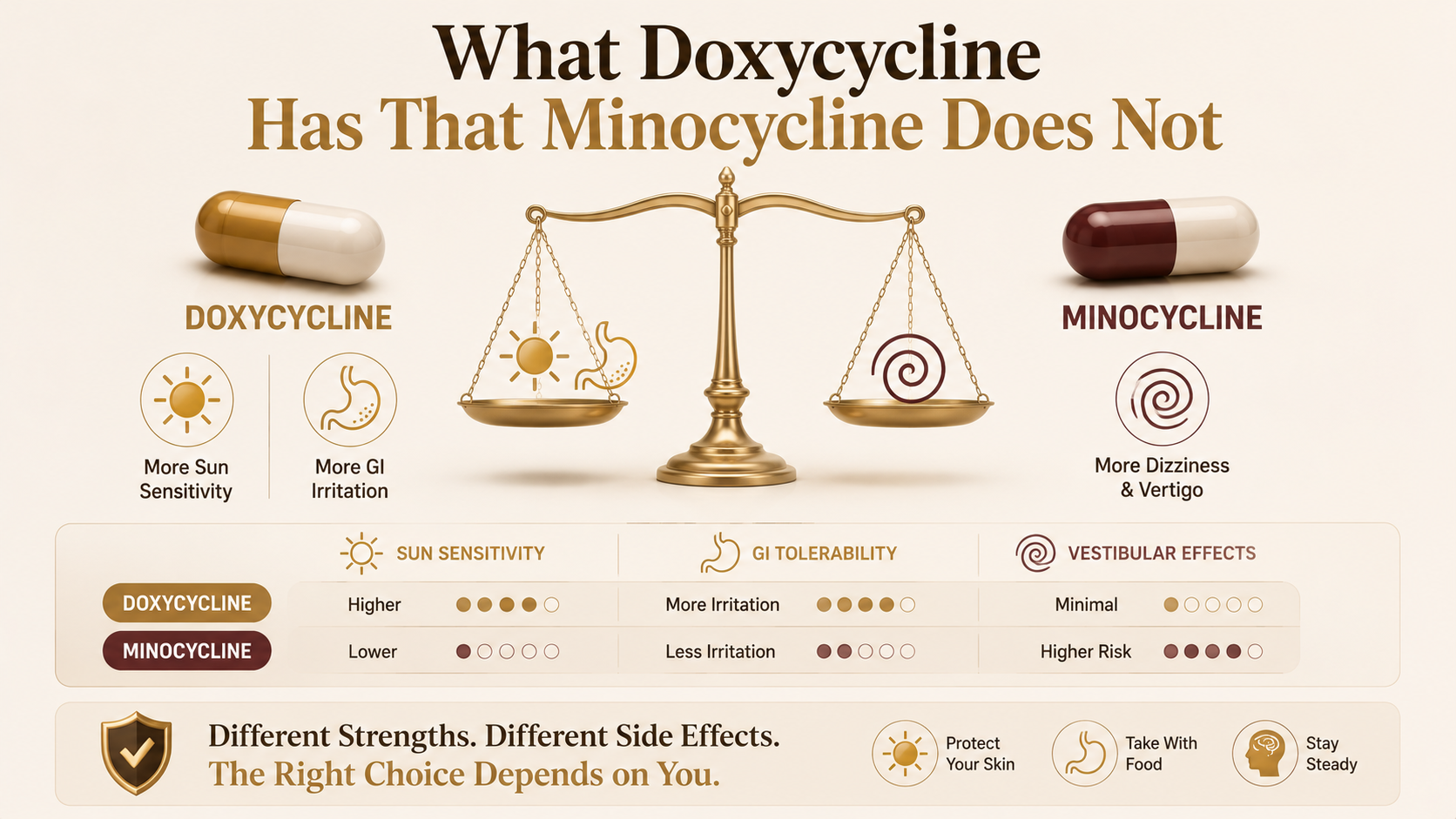 what doxycycline has that minocycline does not | RxFarmacia