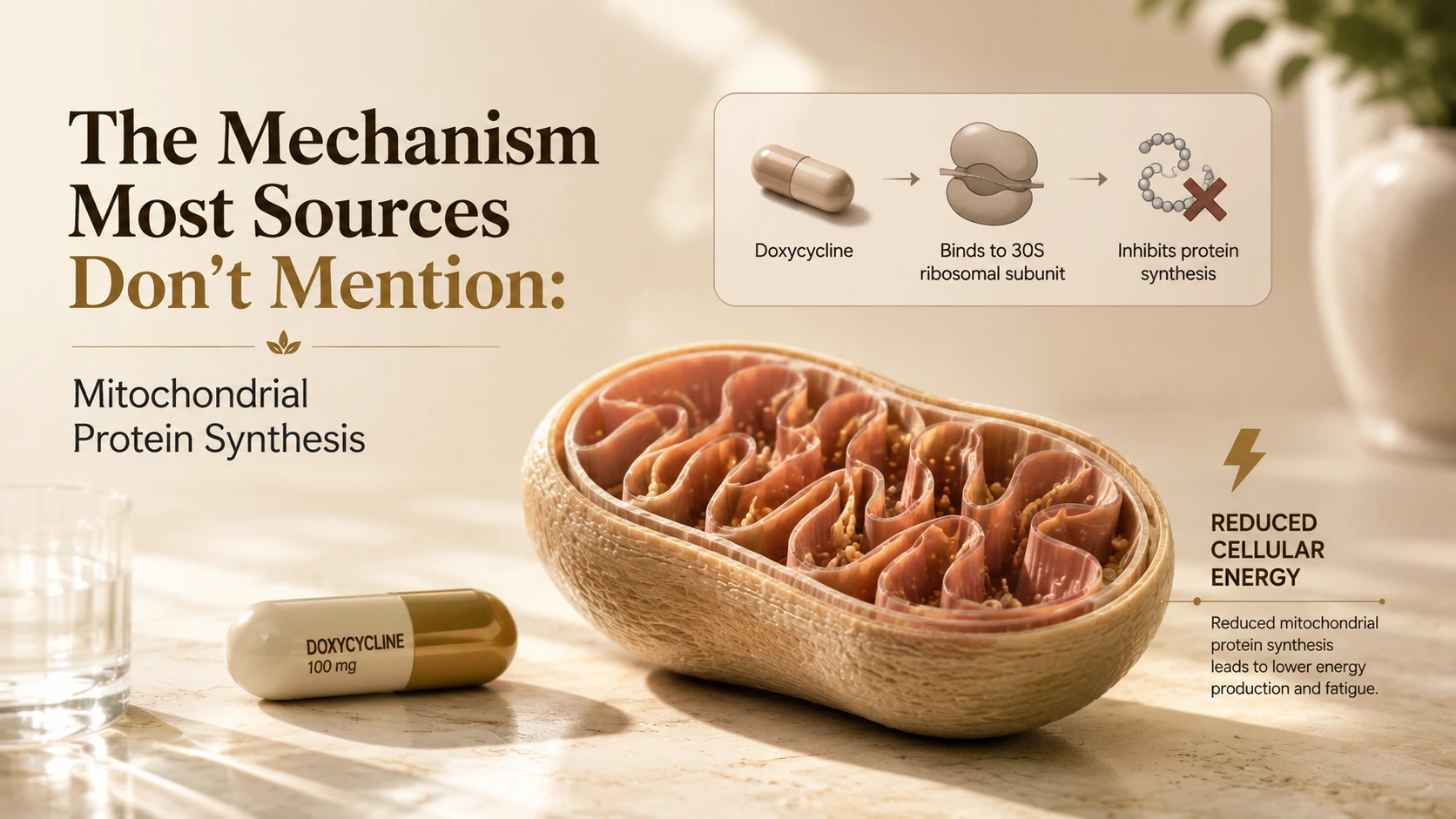 doxycycline's impact on mitochondria | RxFarmacia