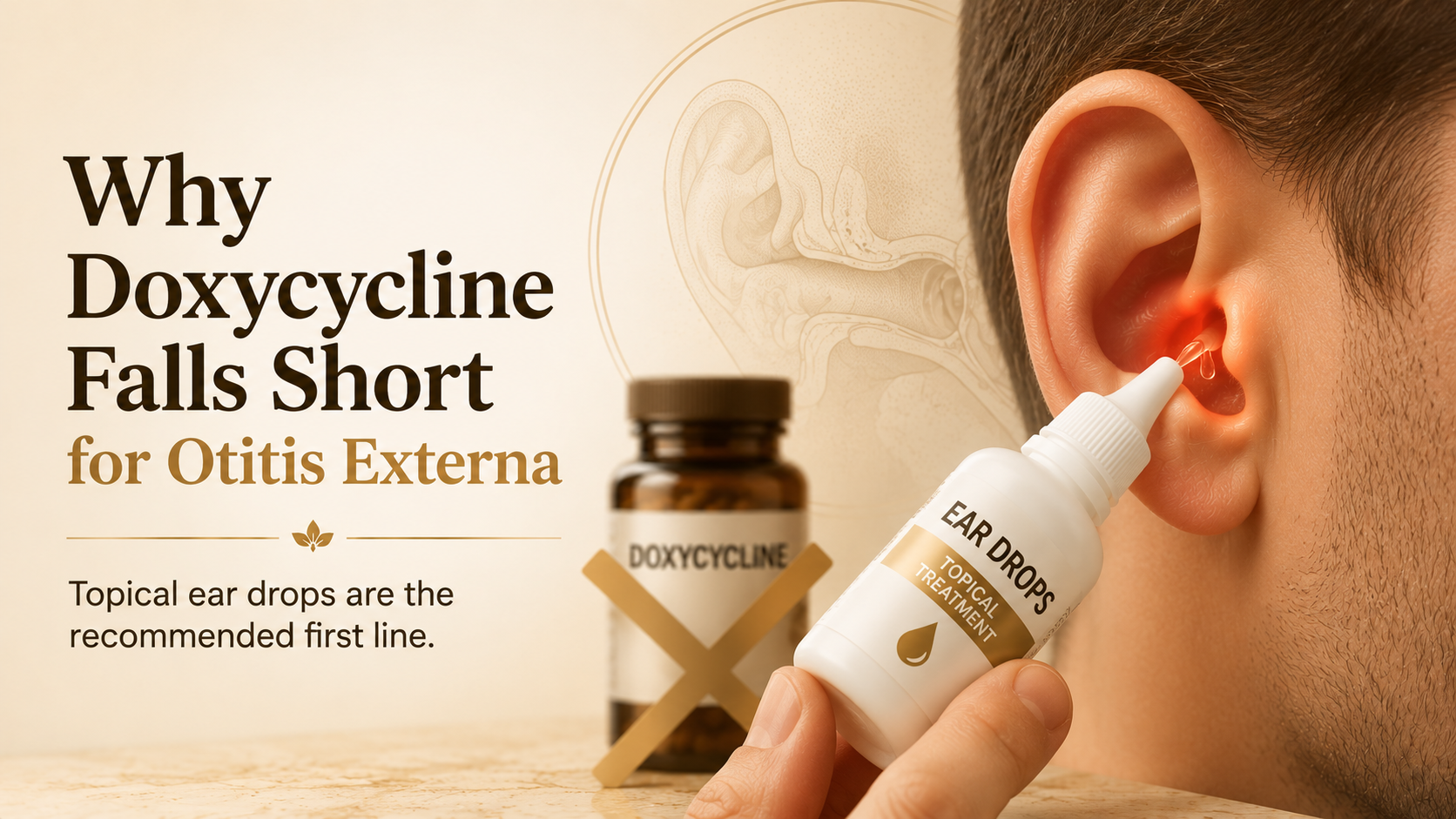 Why doxycycline falls short for otitis externa | RxFarmacia